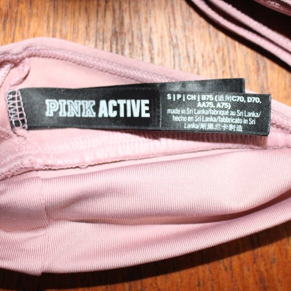 PINK Active Victoria’s Secret sports bra ultimate lightly lines Gym to Swim - Picture 3 of 3